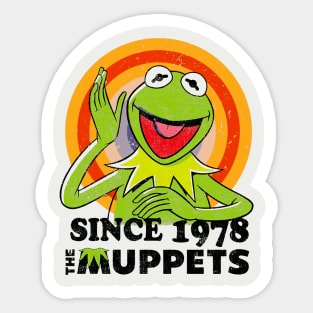 RETRO KERMIT 1978 Sticker